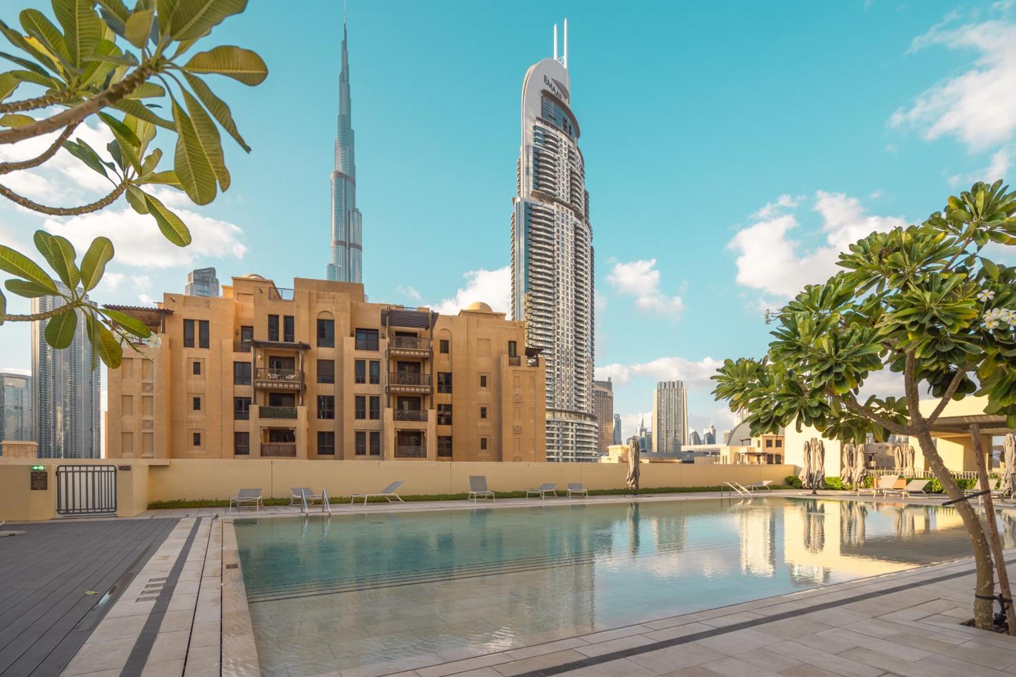 두바이 Prime Retreats @ Burj Royale By Emaar 아파트 외부 사진