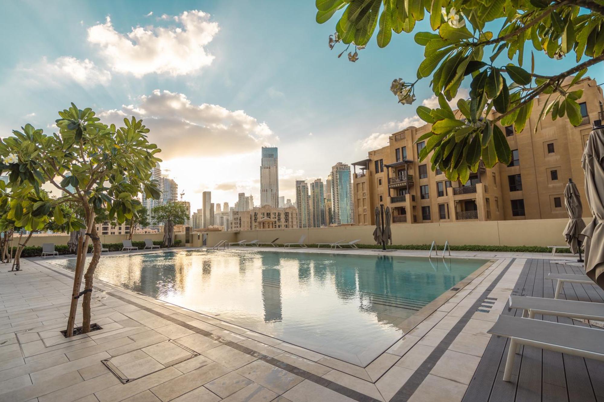 두바이 Prime Retreats @ Burj Royale By Emaar 아파트 외부 사진