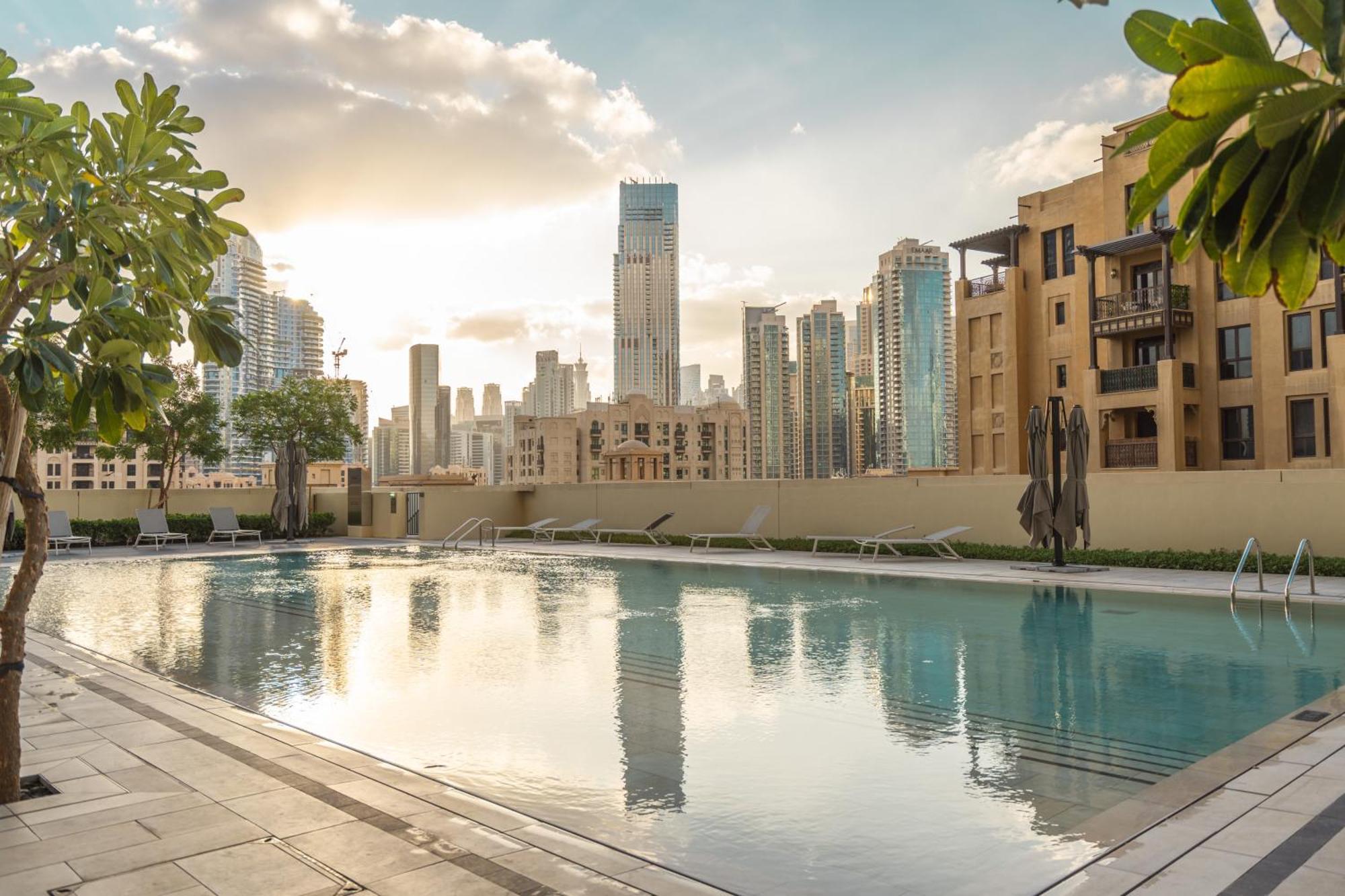 두바이 Prime Retreats @ Burj Royale By Emaar 아파트 외부 사진