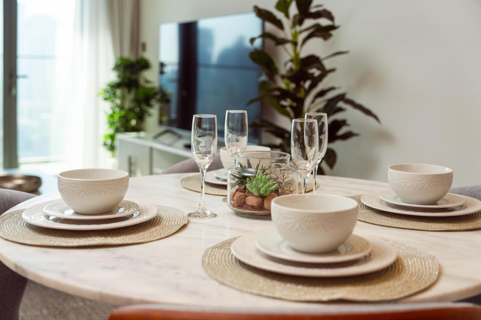 두바이 Prime Retreats @ Burj Royale By Emaar 아파트 외부 사진